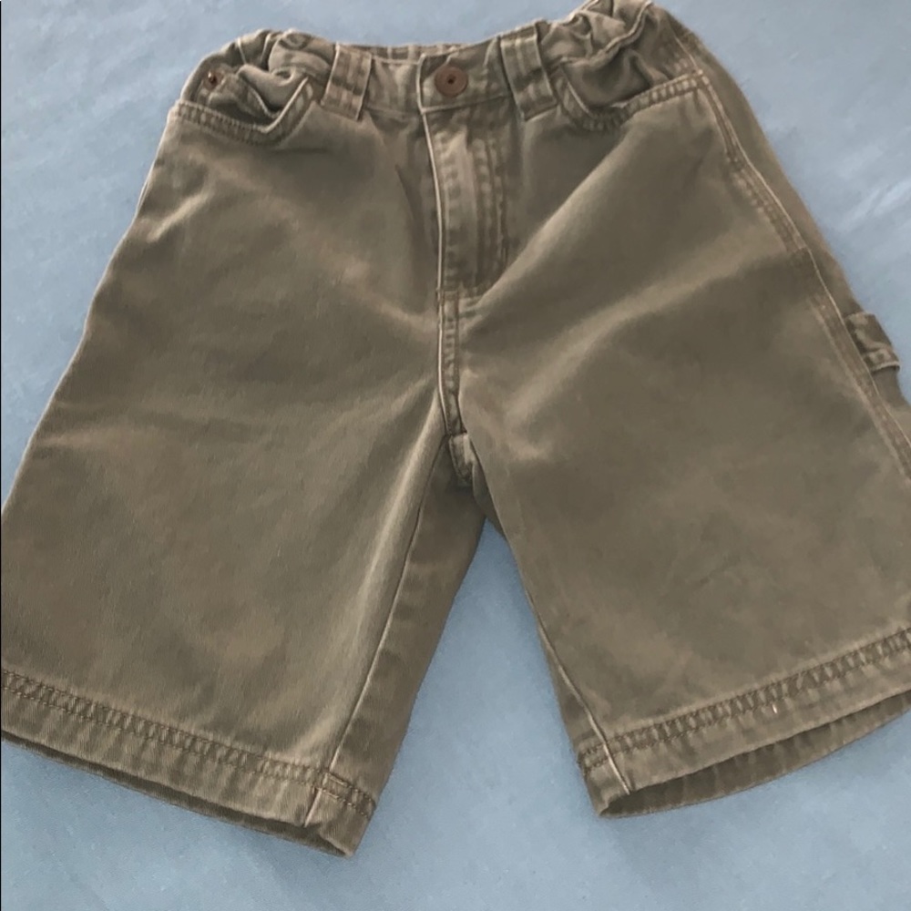 5 Boy carpenter Adjustable elastic waist shorts